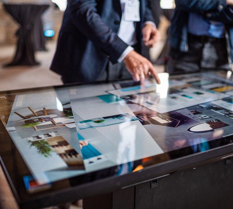 Why do Many Corporate Showrooms Opt for Touch Interactive Tables to