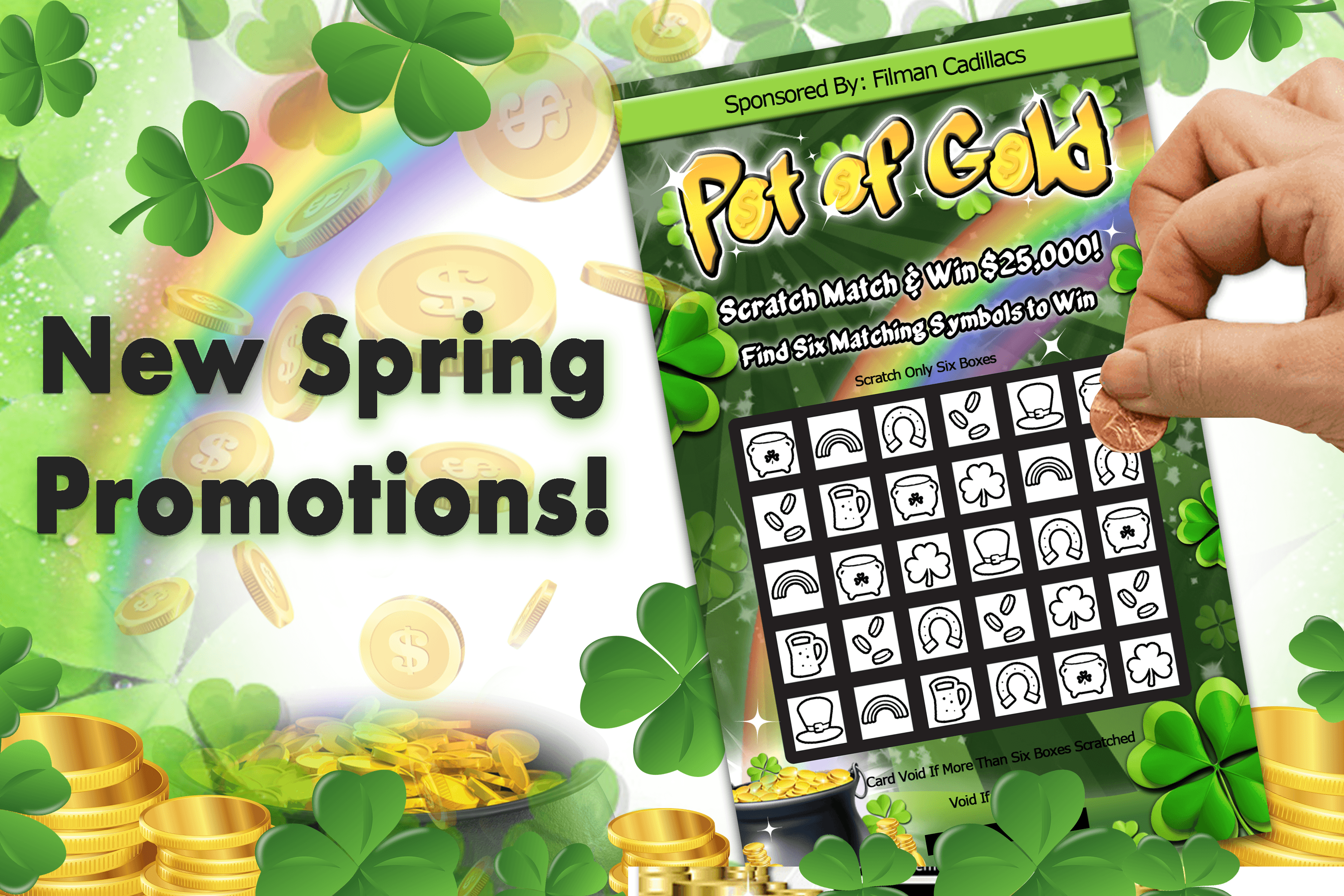 Press Your Luck With New Spring Promotions! Interactive Promotions Group