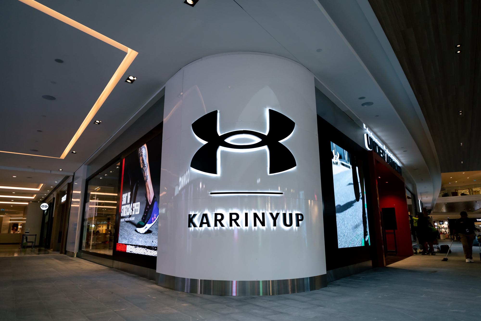 Under Armour Australia Interactivity Digital and Interactive Displays