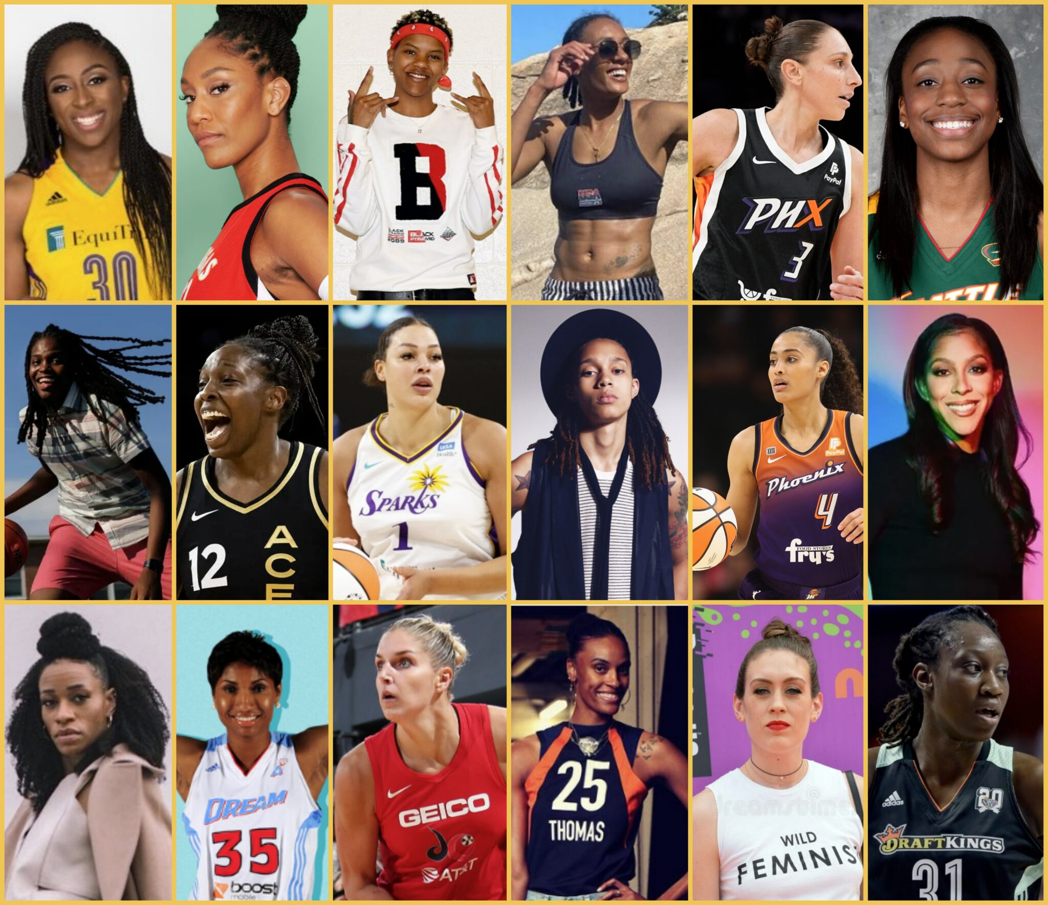 The 77 WNBA Players That Have Come Out As LGBTQ+ Interbasket