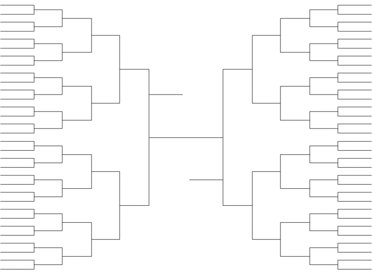 completely blank only the bracket bracket Interbasket