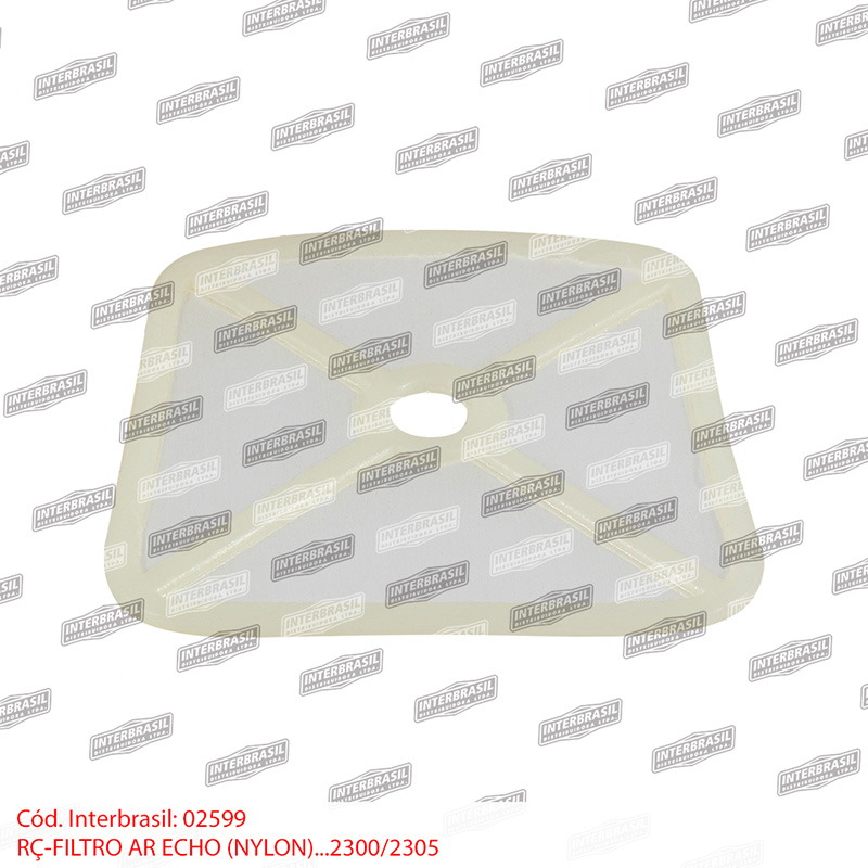 Filtro ar Echo 2300 / 2305 nylon – Interbrasil