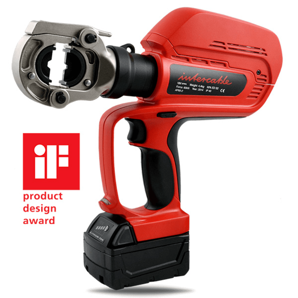 AP602 Battery Operated Hydraulic Crimping Tool up to 60kN