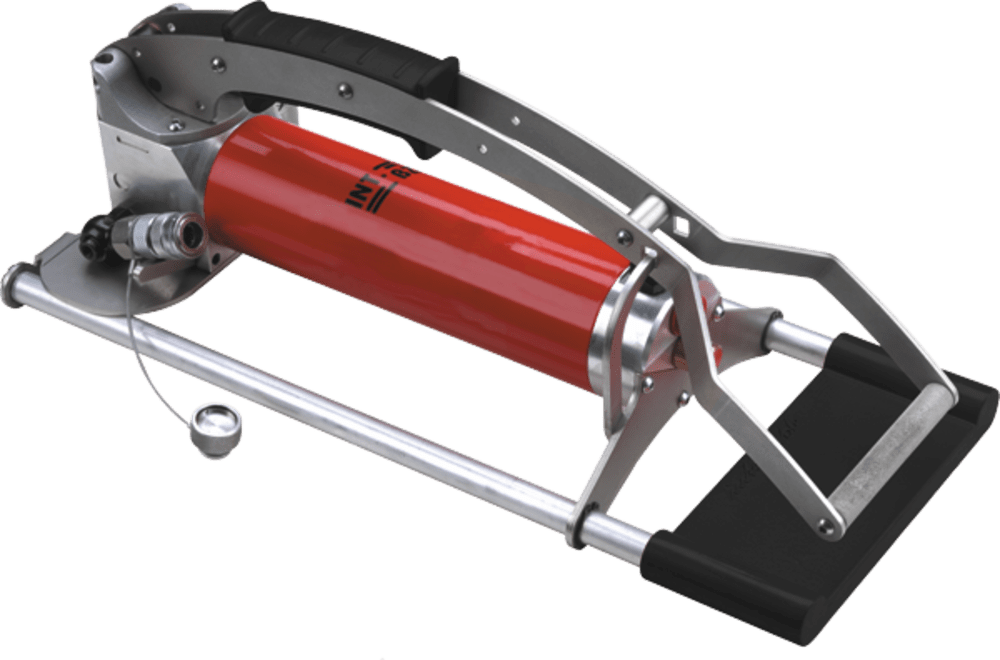 FPI70S Foot Operated Hydraulic Pump with Gauge Intercable Tools