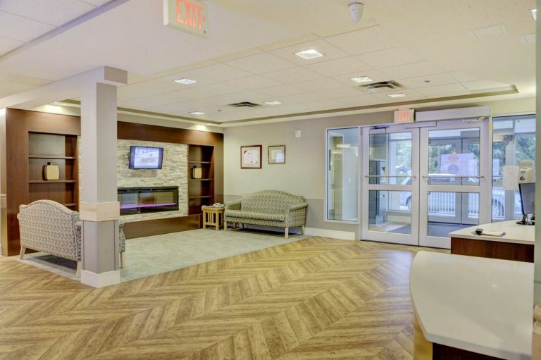 BCC Main Reception Area Intercare Alberta