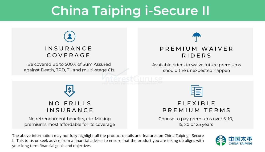 China Taiping iSecure II Review InterestGuru.sg