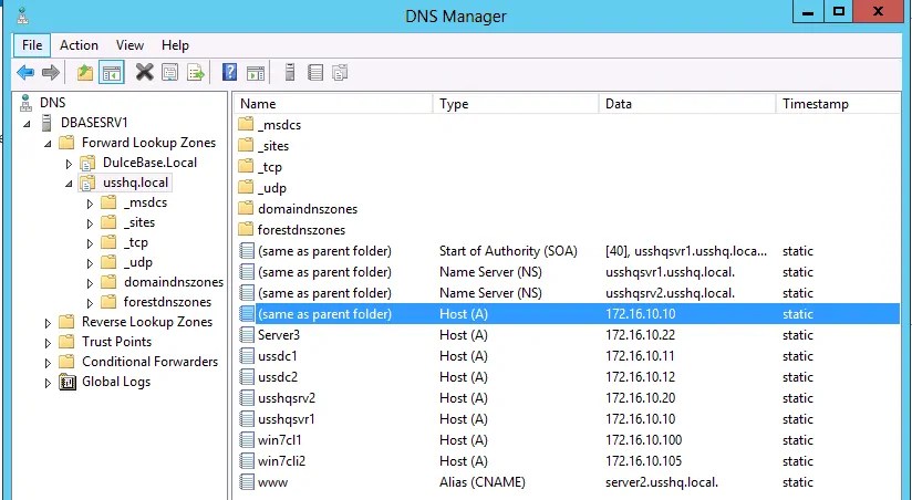 How to configure a DNS Stub Zone in Windows Server