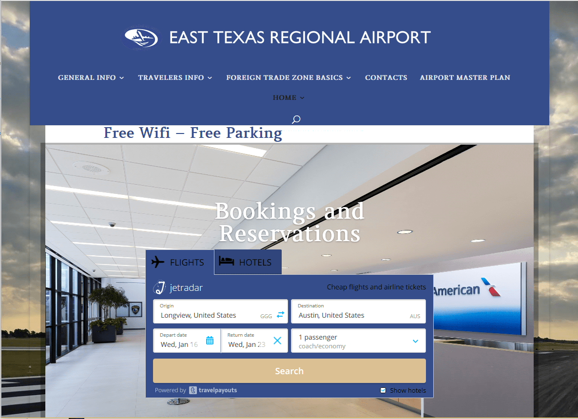 Gregg County Regional Airport Interfaith Networking