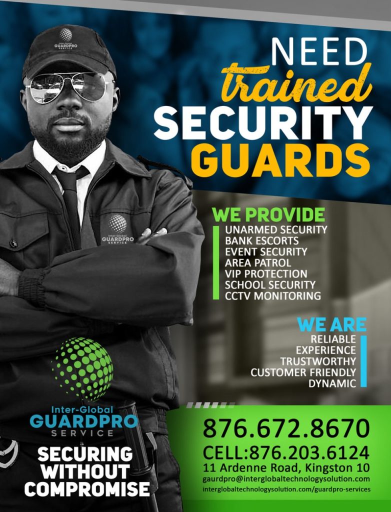 Security Services Jamaica GuardPro CCTV Access Control