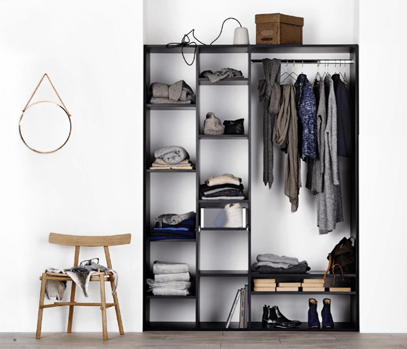 Maak je eigen in walk in closet