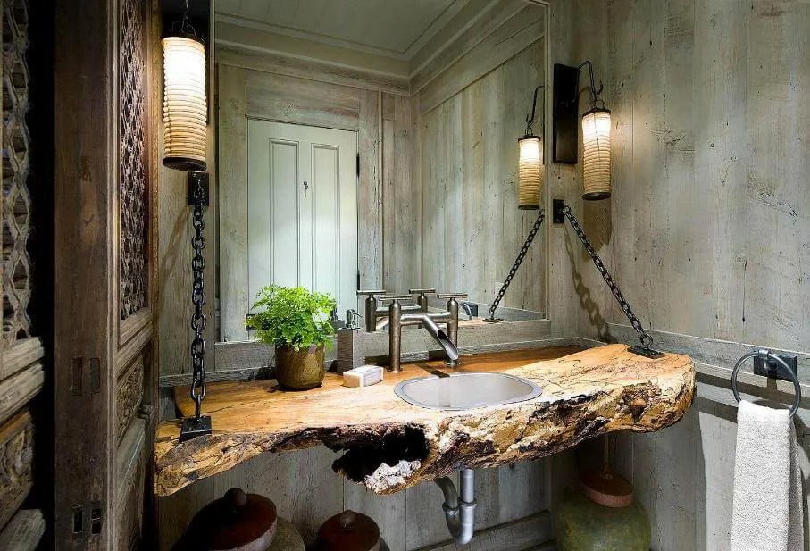 10 Beautiful Rustic Bathroom Interior Design Ideas Interior Idea