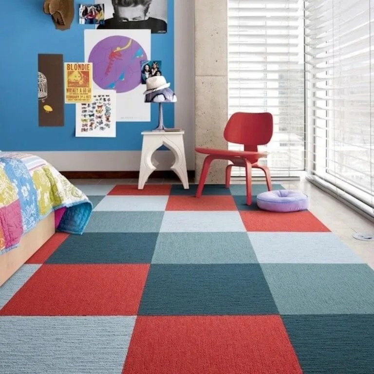 8 New Modern Colorful Area Rugs for Kid's bedrooom Interior Idea