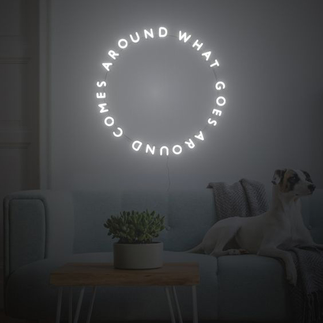 How to decorate your walls with custom neon signs Interior Notes