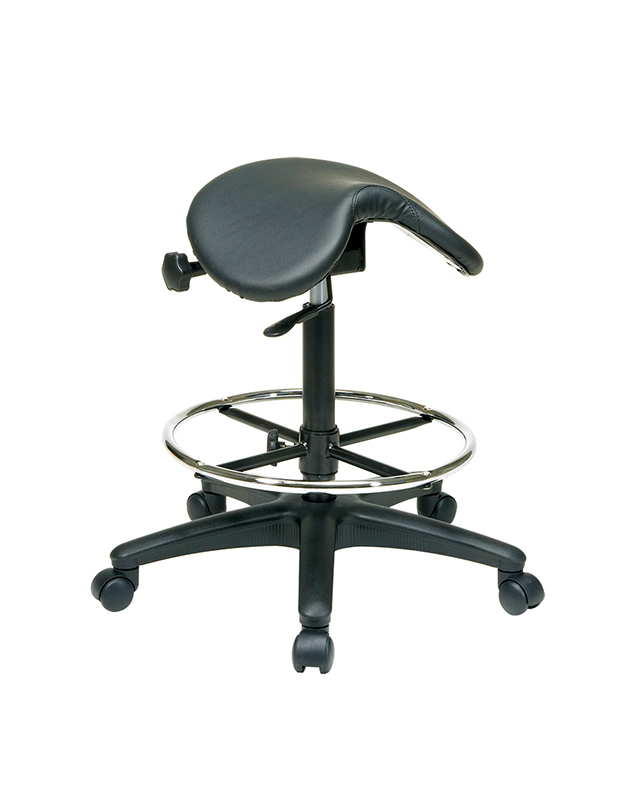 Shop the Saddle Seat Office Stool Online in Canada Interior Solutions