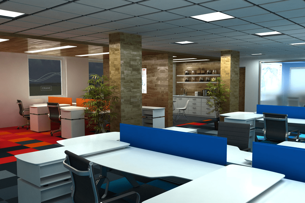 Crane Office Concept Design Interlink Design & Display