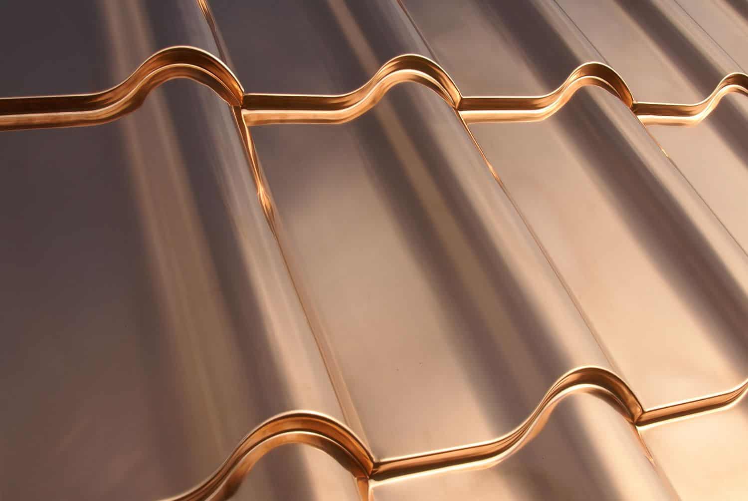 Copper Roofing Interlock Metal Roofing