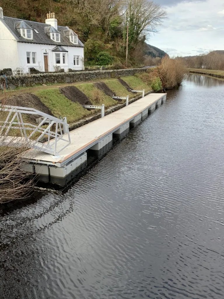 Crinan Canal Pontoon Intermarine