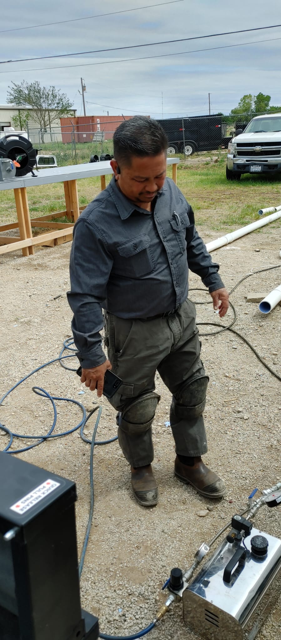 IPT Anthony Sablan as VP of Install and Training Pipe Lining