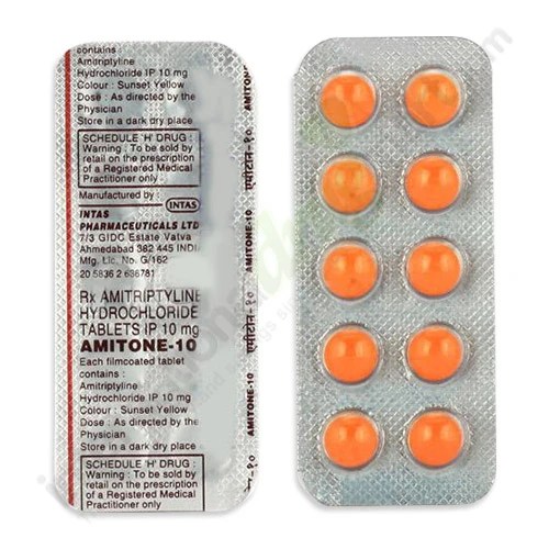 Buy Amitriptyline 10mg Tablets Online IDM