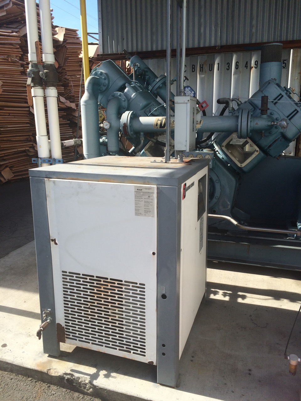 2005 Belliss and Model VH9H3N High Pressure Air Compressor