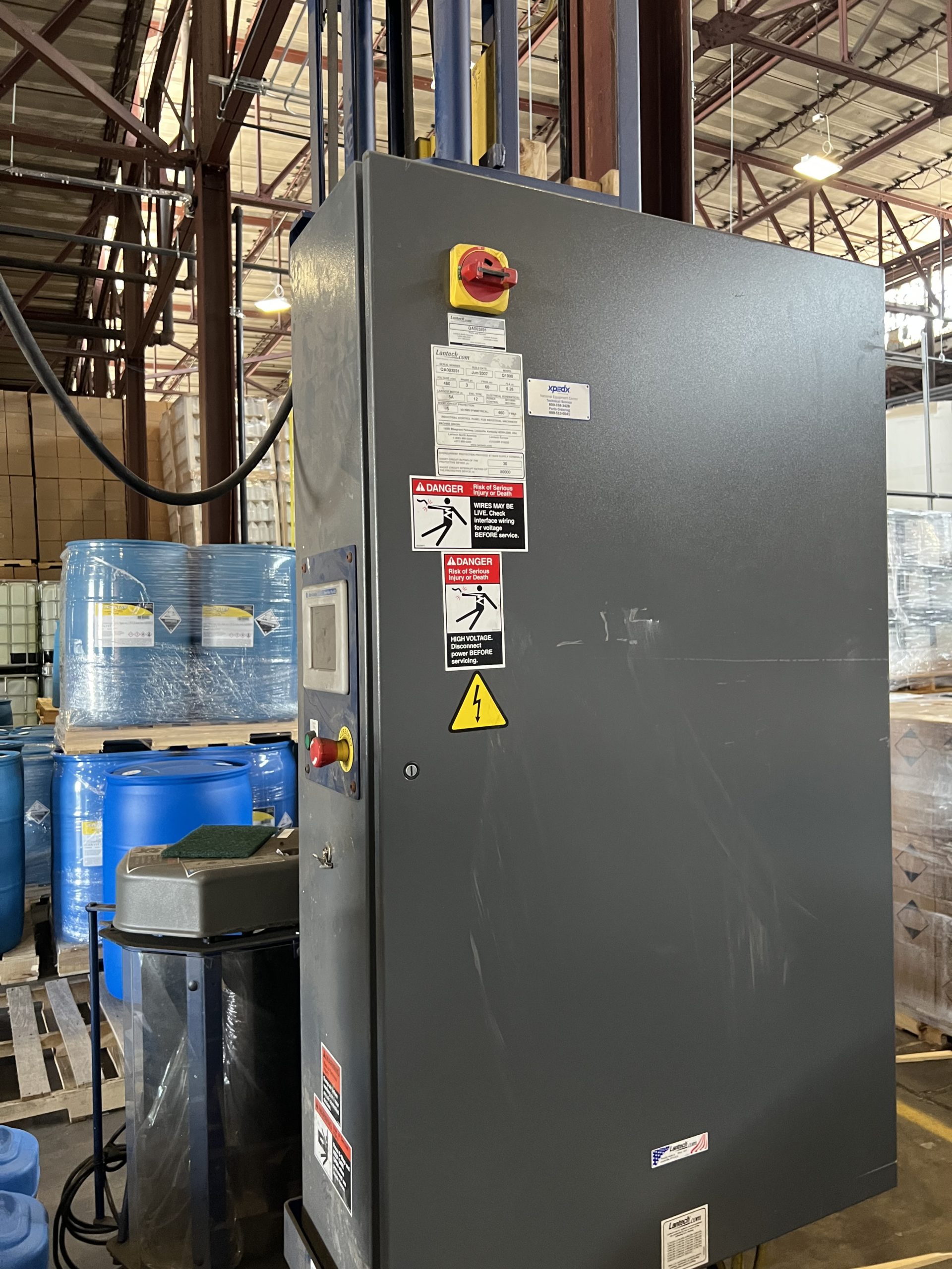 Lantech Model QAuto Stretch Wrapping Machine International Packaging