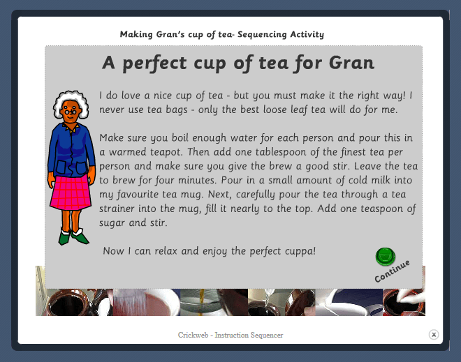 Fourth Grade Language Skill Builders Sequencing