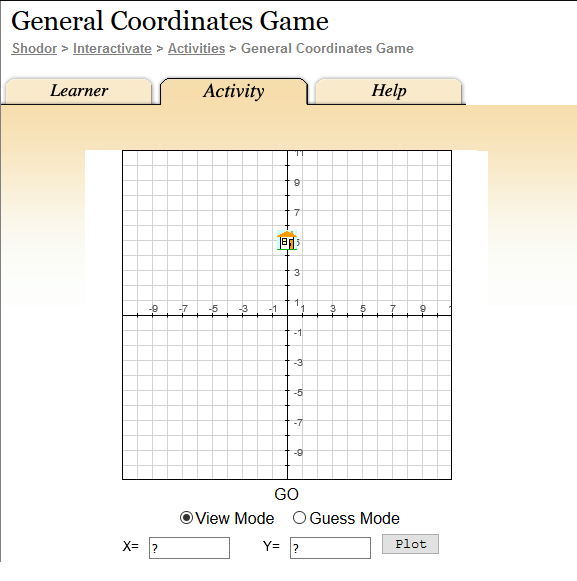 Eighth Grade Interactive Math Skills Ordered Pairs