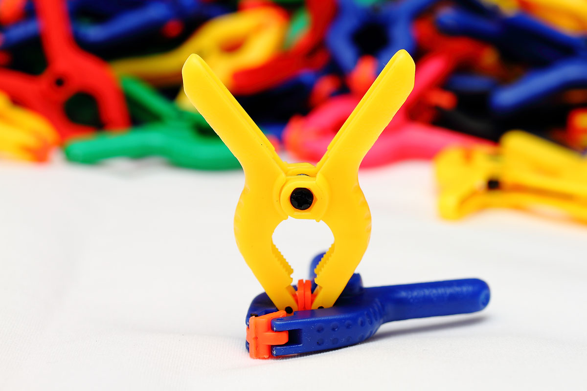Modeler 2.5inch Plastic Spring Clamps