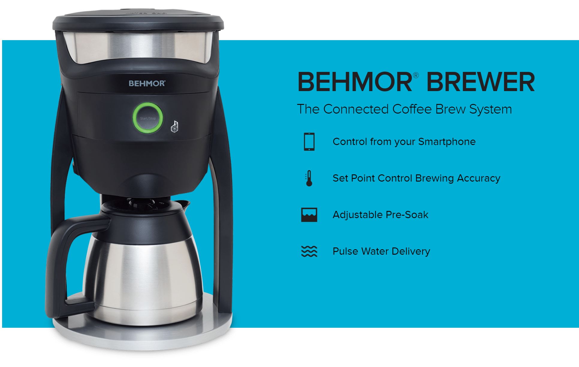 Behmor Smart Coffee Brewer IoT Product of Things Directory