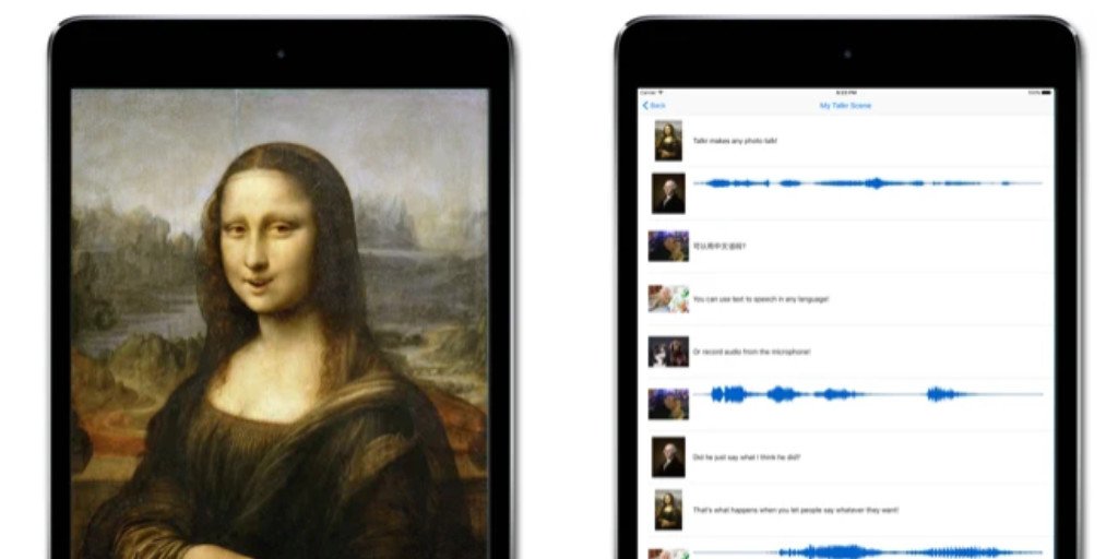 App per far parlare una immagine