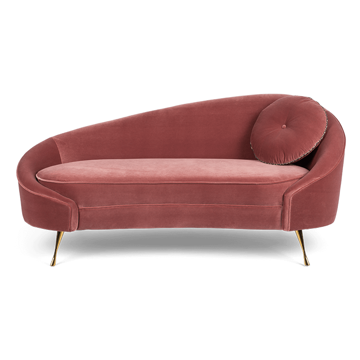 Sofa I am not a croissant pink