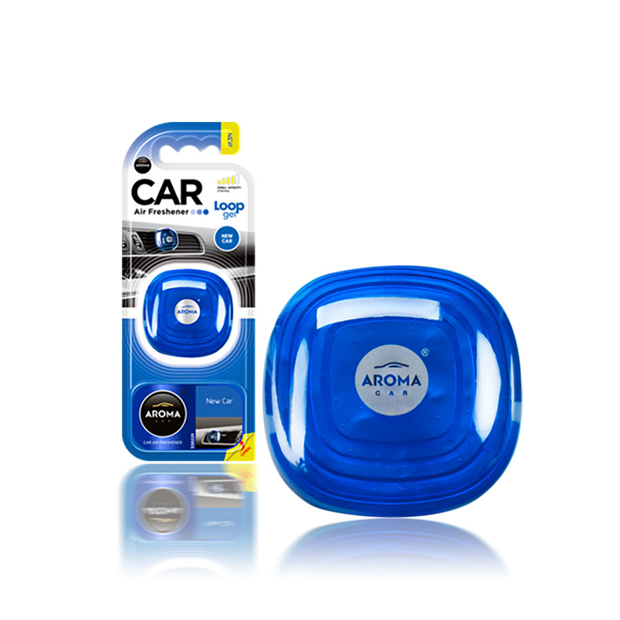 AROMA CAR LOOP GEL NEW CAR InterPilhas