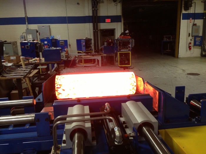 Interpower Induction Extrusion of Metal