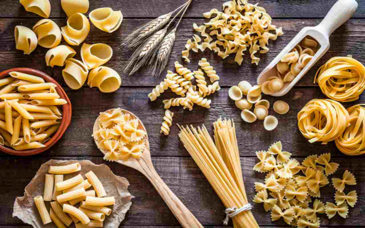 Pasta 100 italiana. I consumi 7,9 in volume e 13,5 in valore