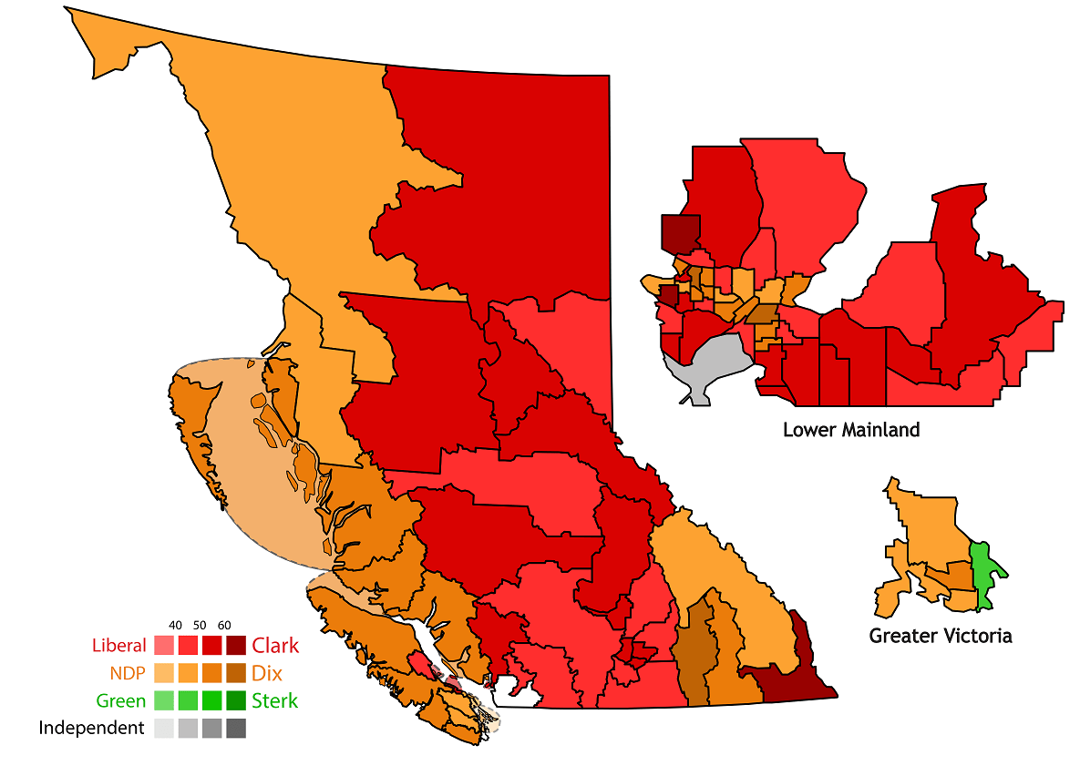 Electoral Map Of Bc