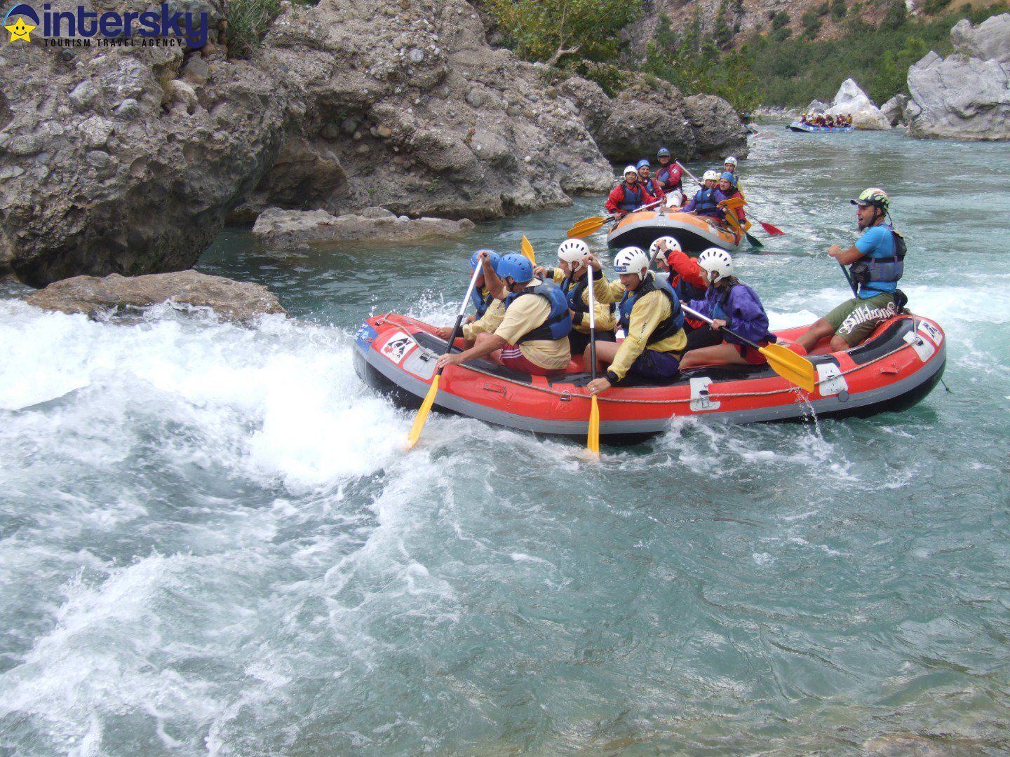 Dalaman Rafting Turu Rafting Dalaman Çayı Intersky Travel