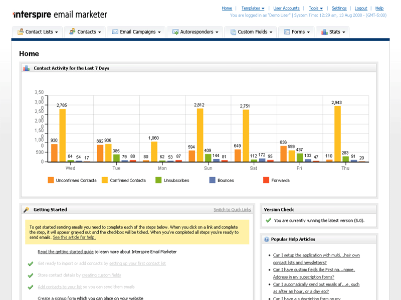 Interspire Email Marketer Interspire