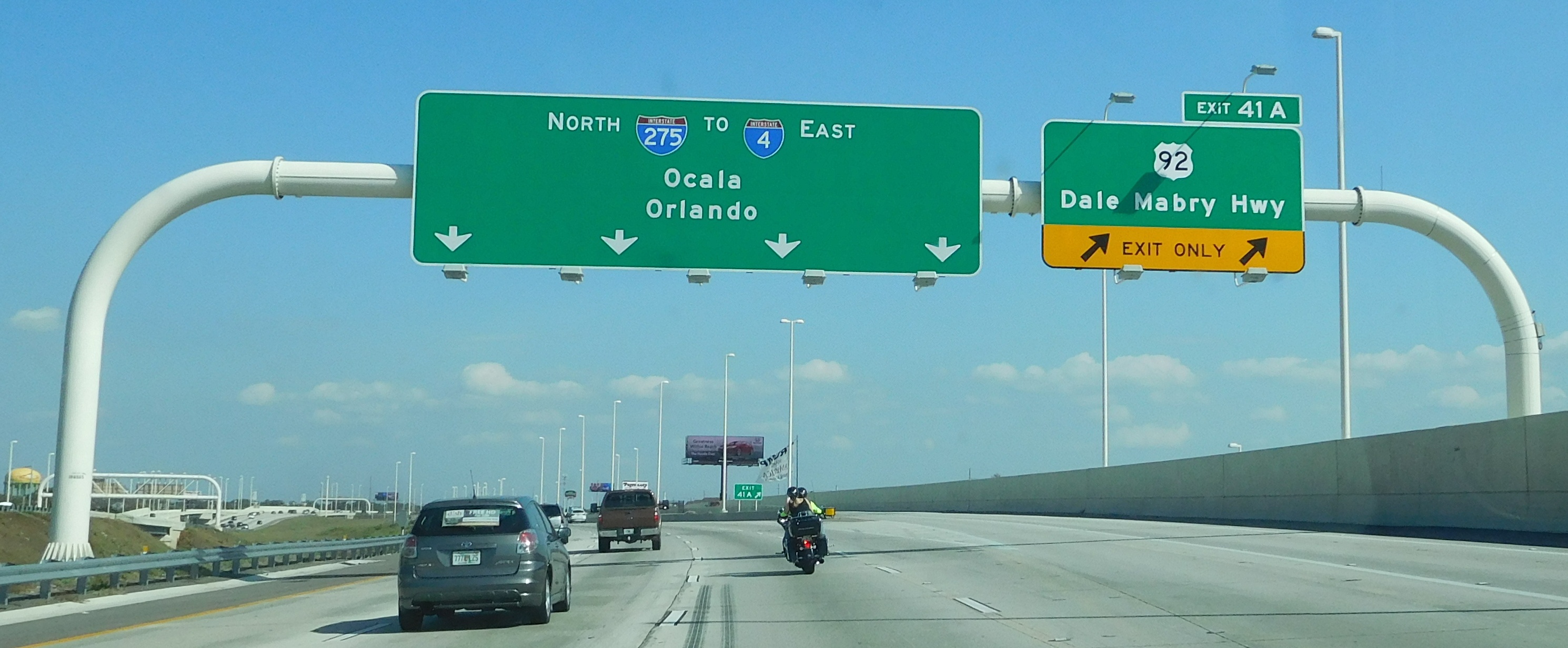 Exit 41 US 92/Dale Mabry Highway and Himes Avenue