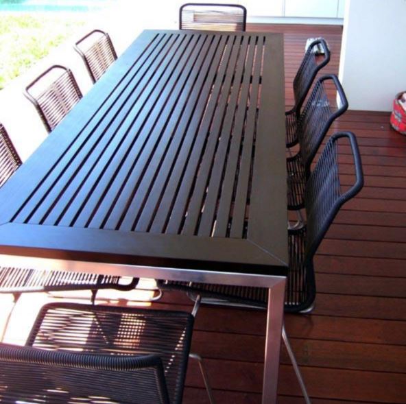 Outdoor Timber Tables Interstudio