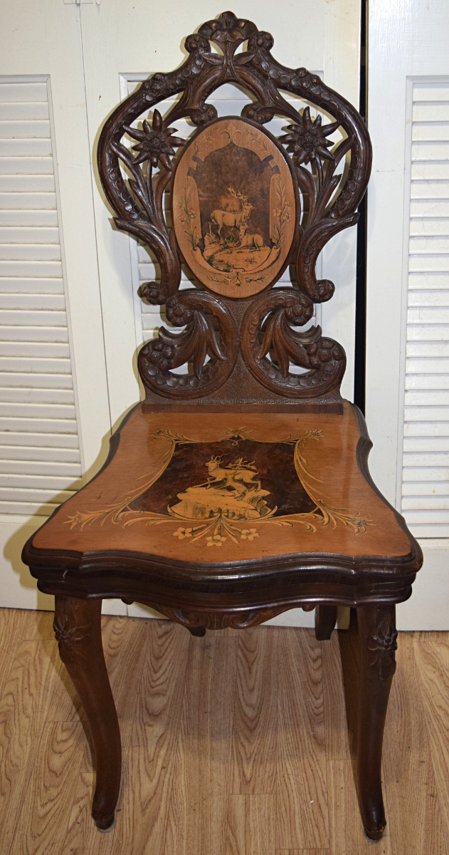 Black Forest Musical Chair for sale