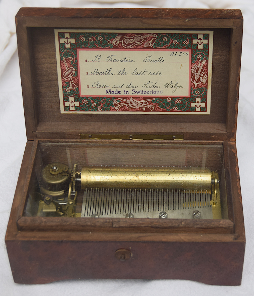 Thorens Music Box Three Tunes for sale