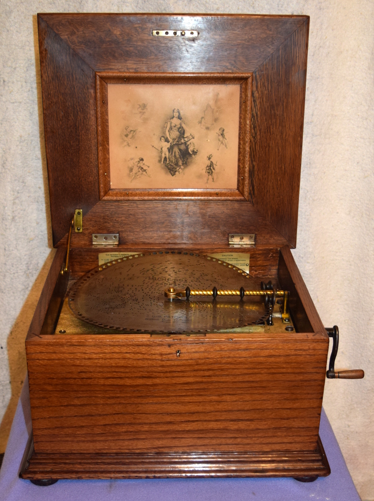 12 1/4 inch Regina music box for sale