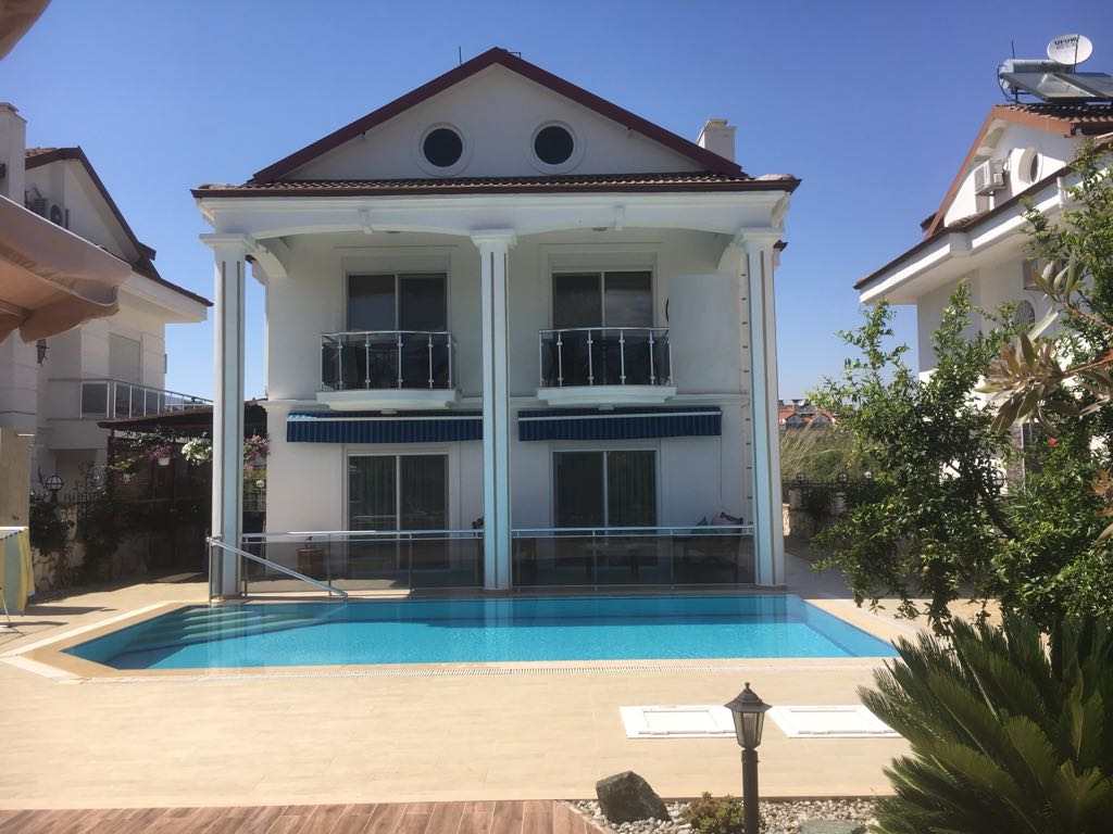 Detached villa for sale in Calis Beach Fethiye Interturk Estates