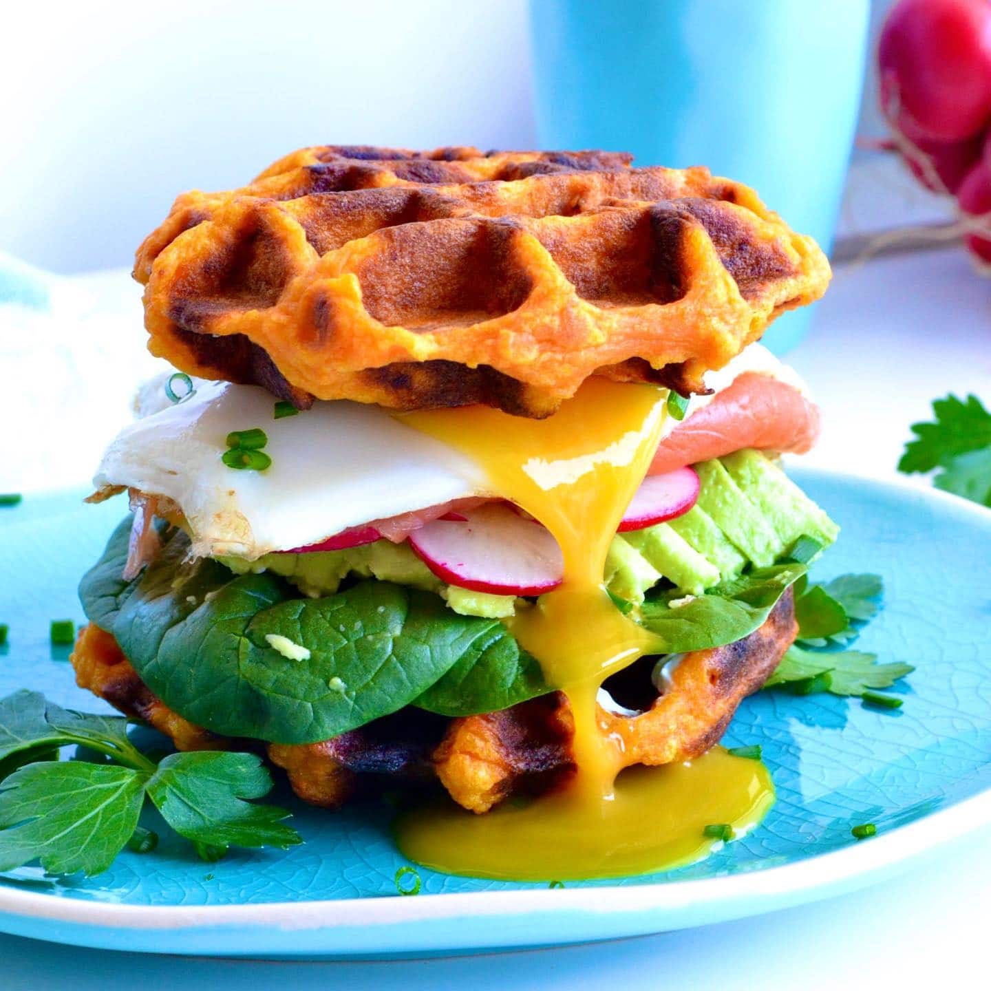 Recette de Waffle Burger rapide et saine Interval