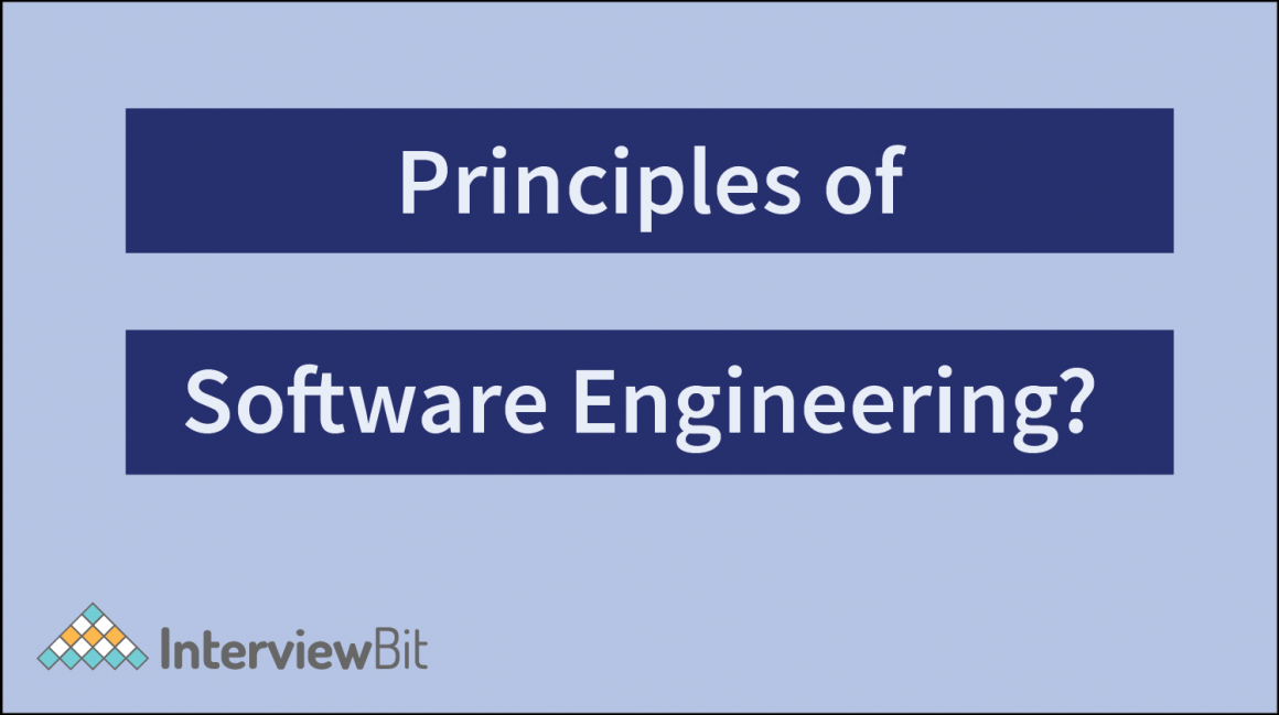 Principles of Software Engineering InterviewBit