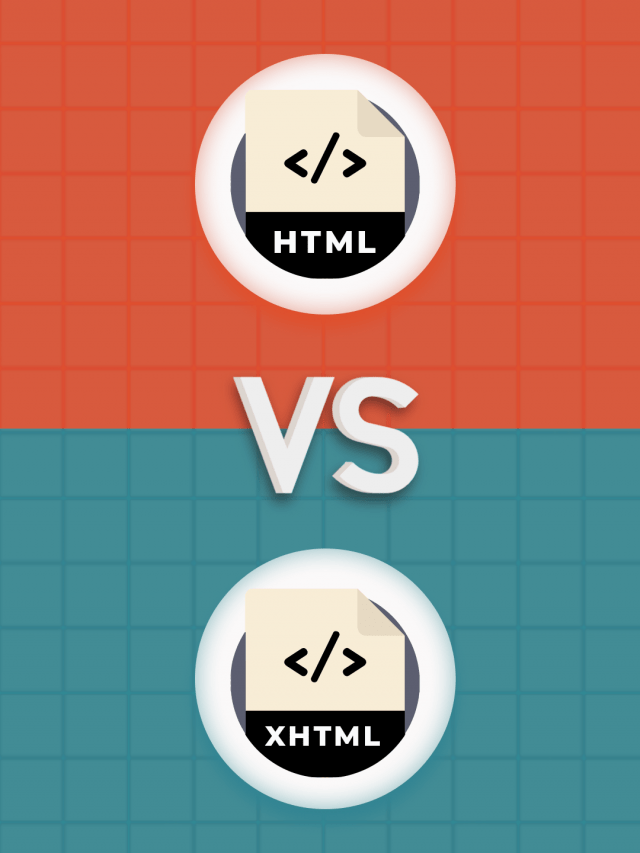 Difference between HTML and XHTML InterviewBit