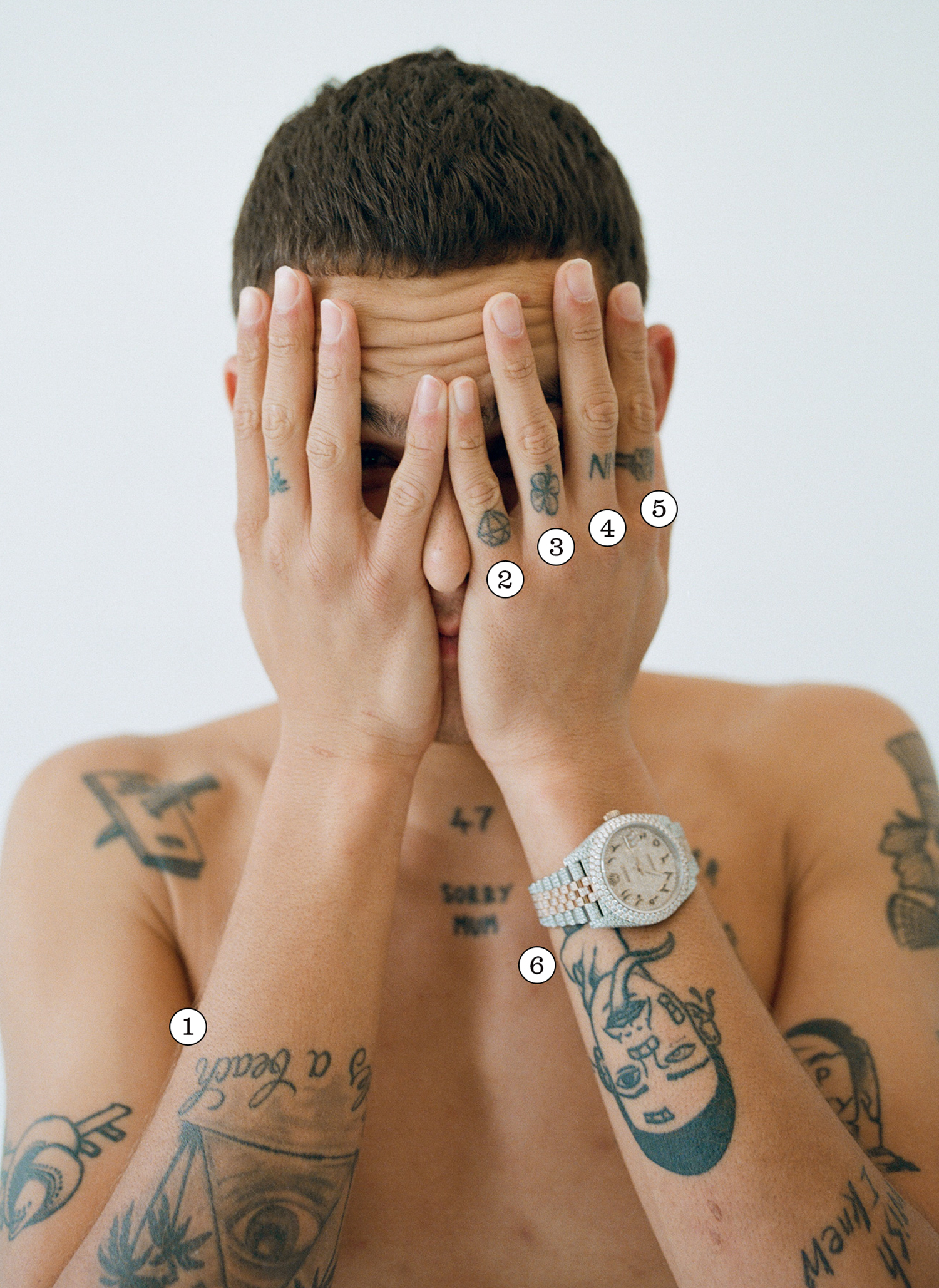 Slowthai Walks Us Through His Life, One Tattoo At A Time