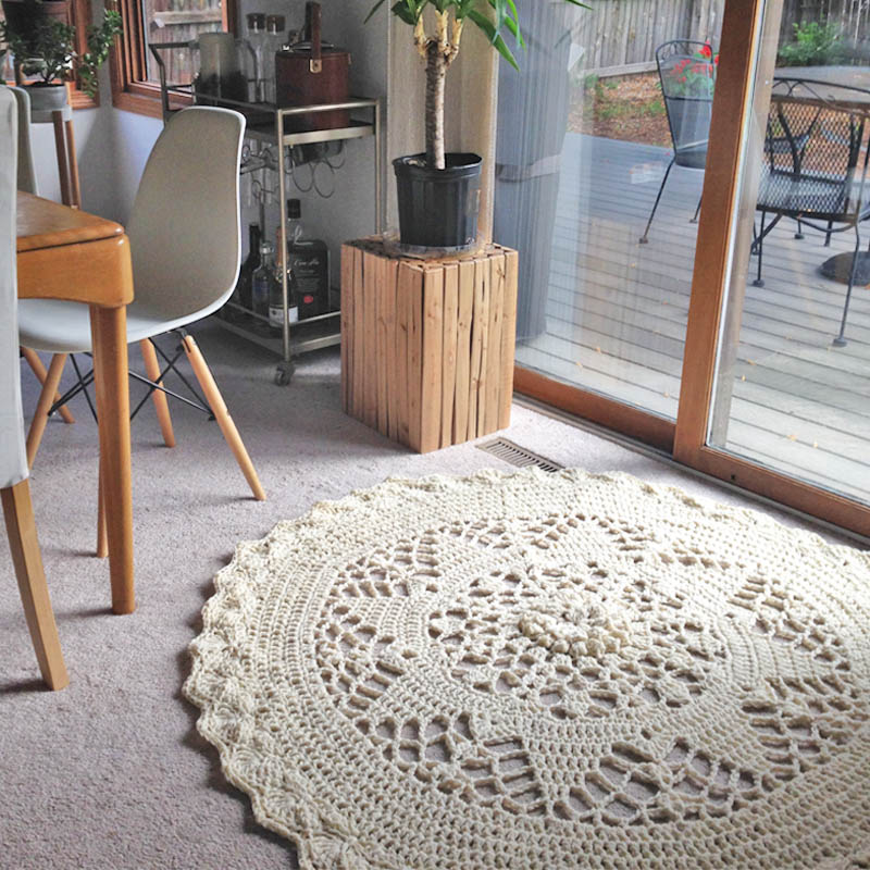 Crochet Pattern For Mandala Rug Ava Crochet