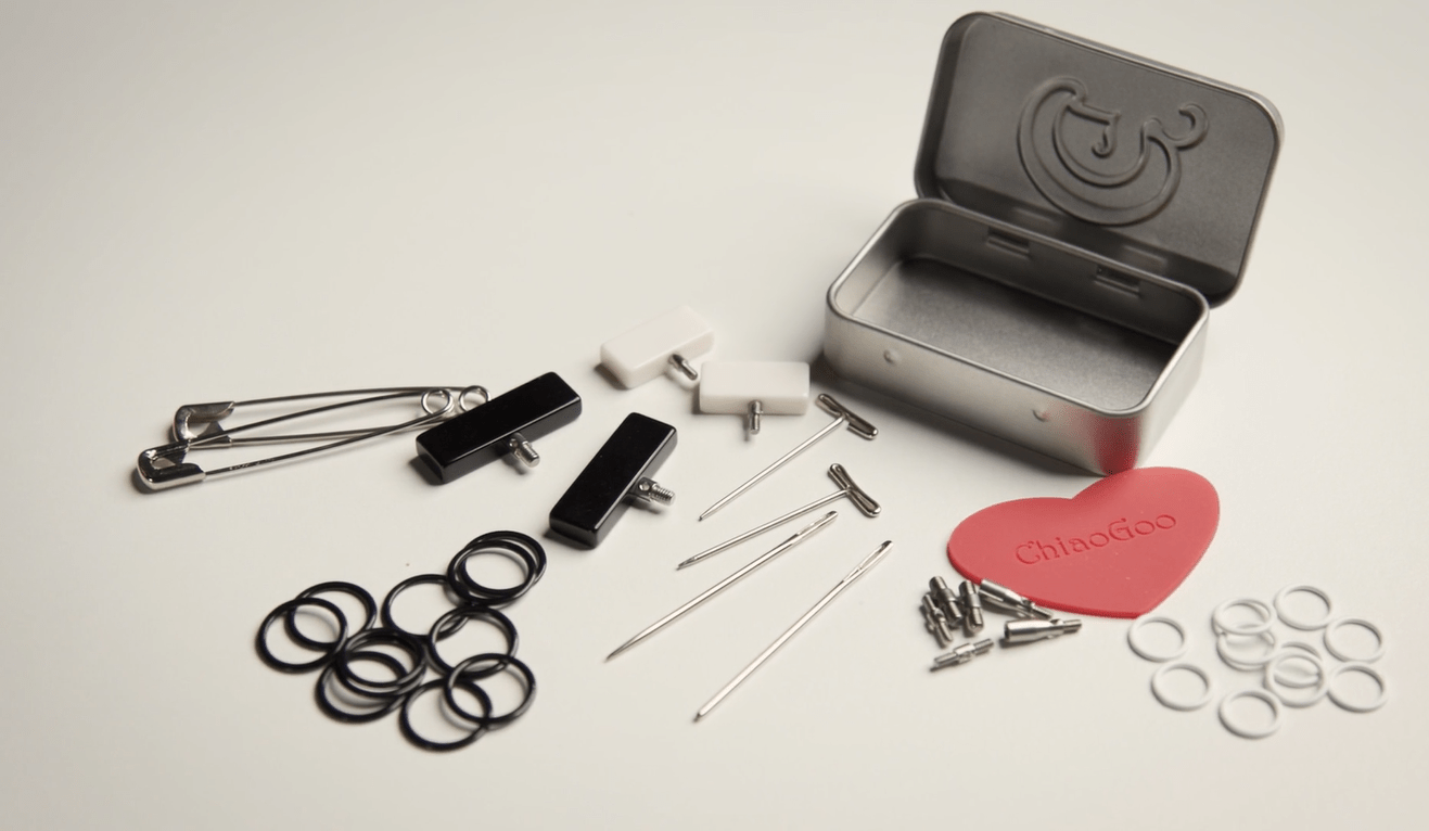 Sneak Peek ChiaoGoo Forté Interchangeable Needle Set Interweave