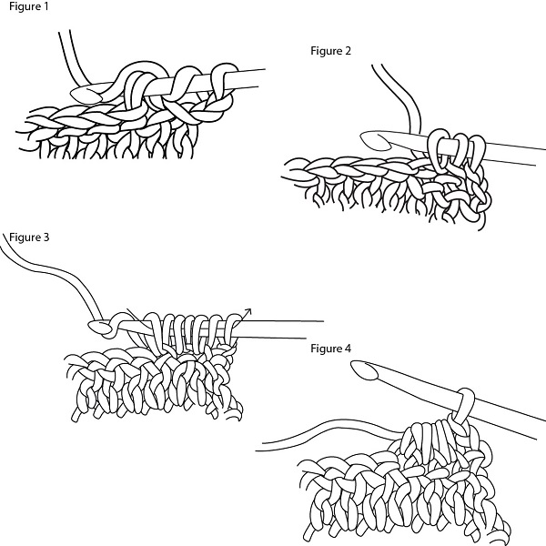Half Double Crochet Three Together (Hdc3tog) Guide Interweave